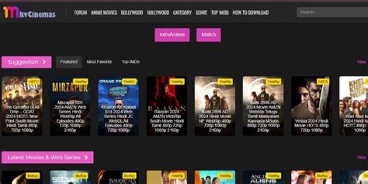 MKVCinemas Latest Website: Your Ultimate Destination for Movies and Entertainment