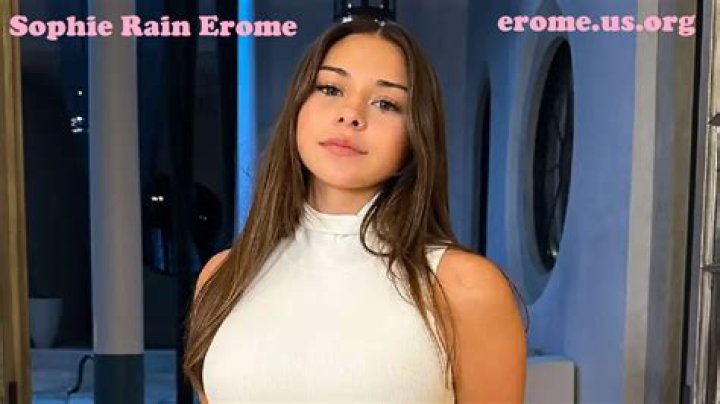 Sophie Rain Erome: A Rising Star in the Entertainment Industry